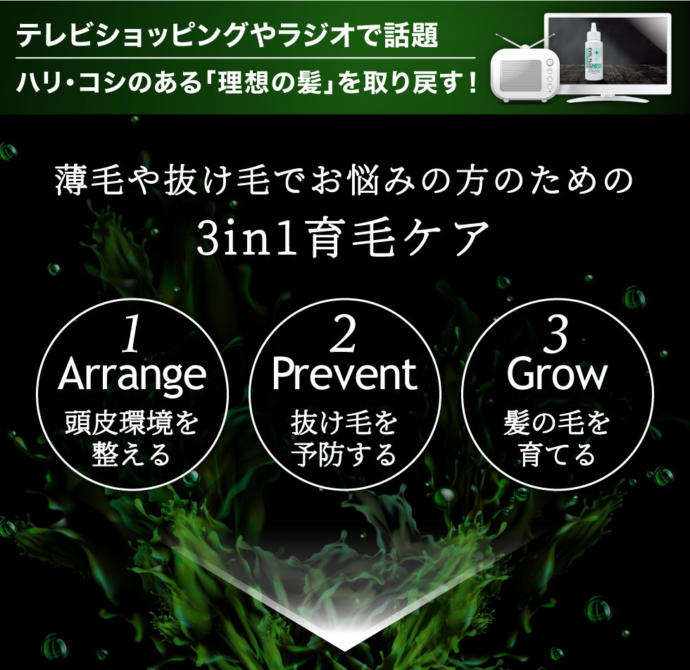 エヴォルプラスの3in1