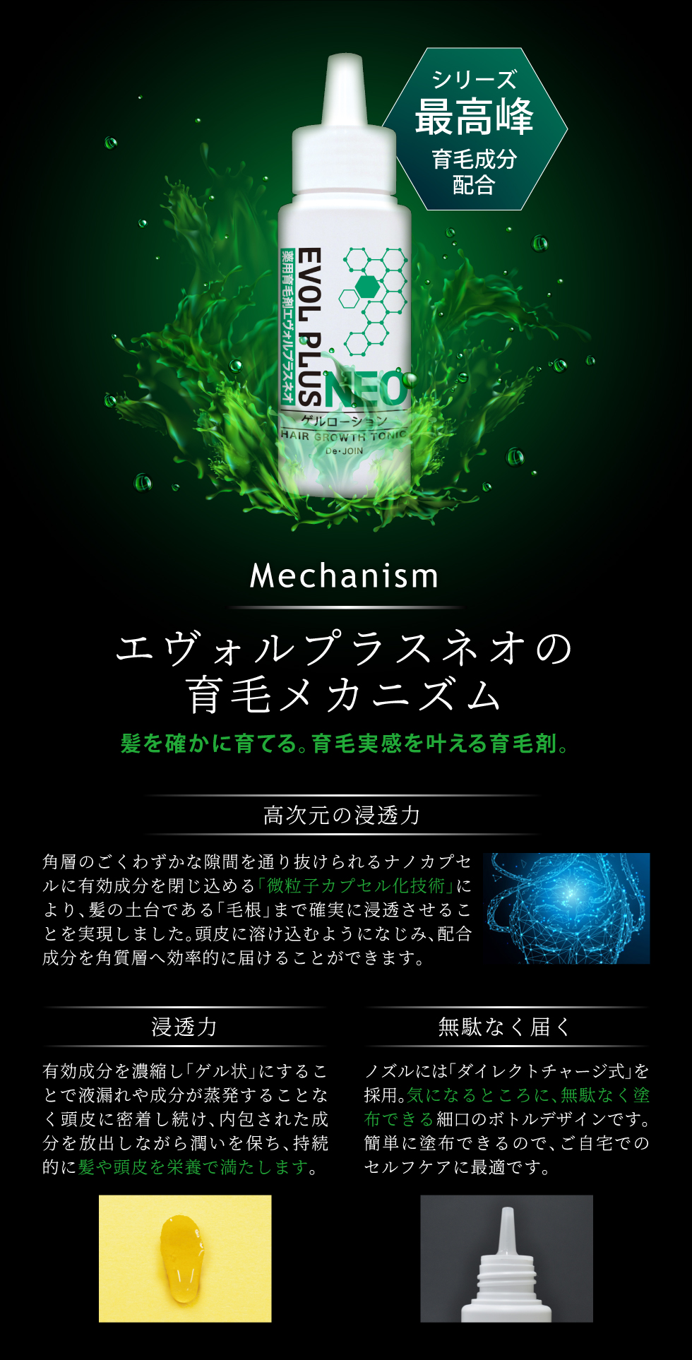 エヴォルプラスのメカニズム